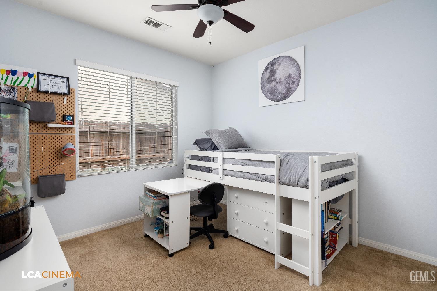 Undisclosed Address Bakersfield, CA 93313 - Photo 24 of 28 a view of room with workspace and windows