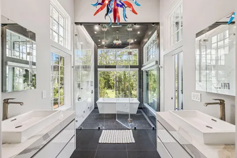 a view of a house with a patio