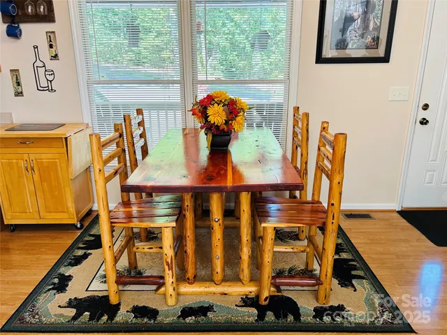 a room with storage and utility