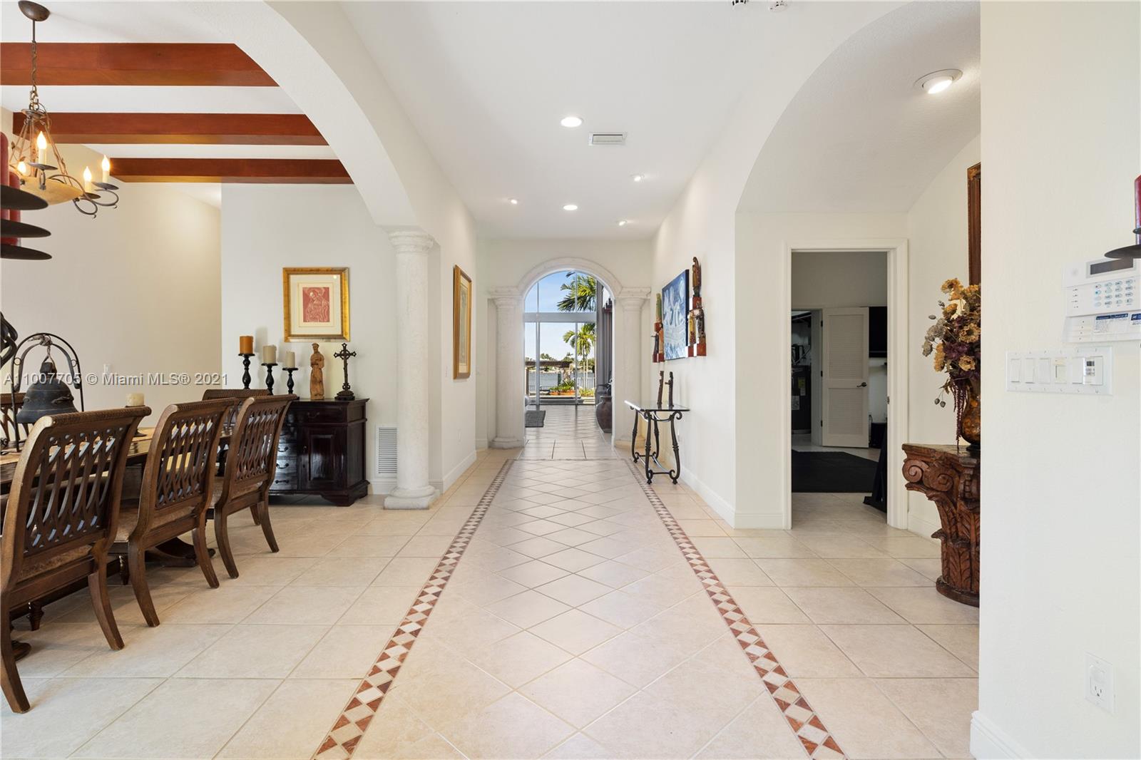 1385 North Biscayne Point Road Miami Beach, FL 33141 - Photo 6 of 68 a view of a hallway with seating area