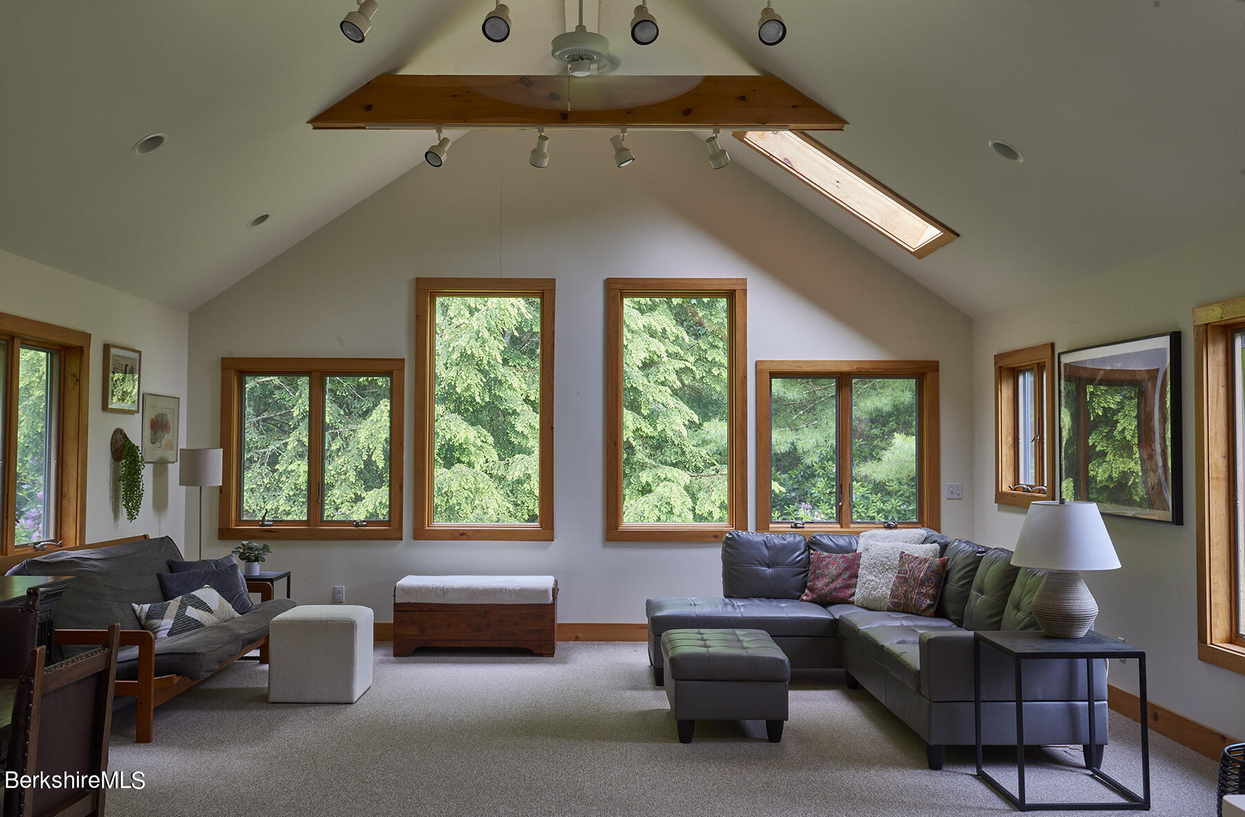 130 Woodmere Road Becket, MA 01223 - Photo 41 of 50 a living room with furniture and windows