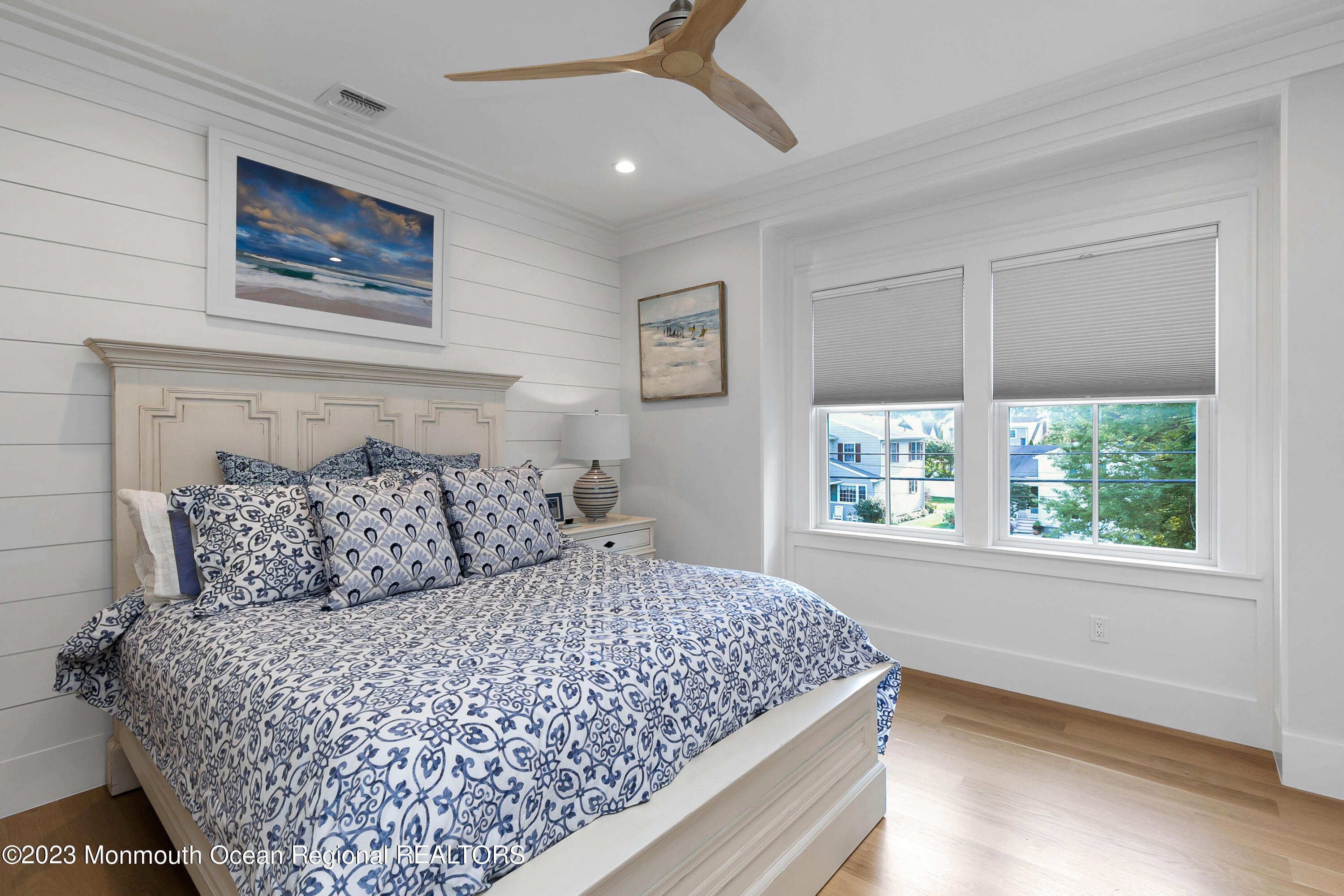 9 Allen Street Rumson, NJ 07760 - Photo 14 of 43 a bedroom with a large bed and a window