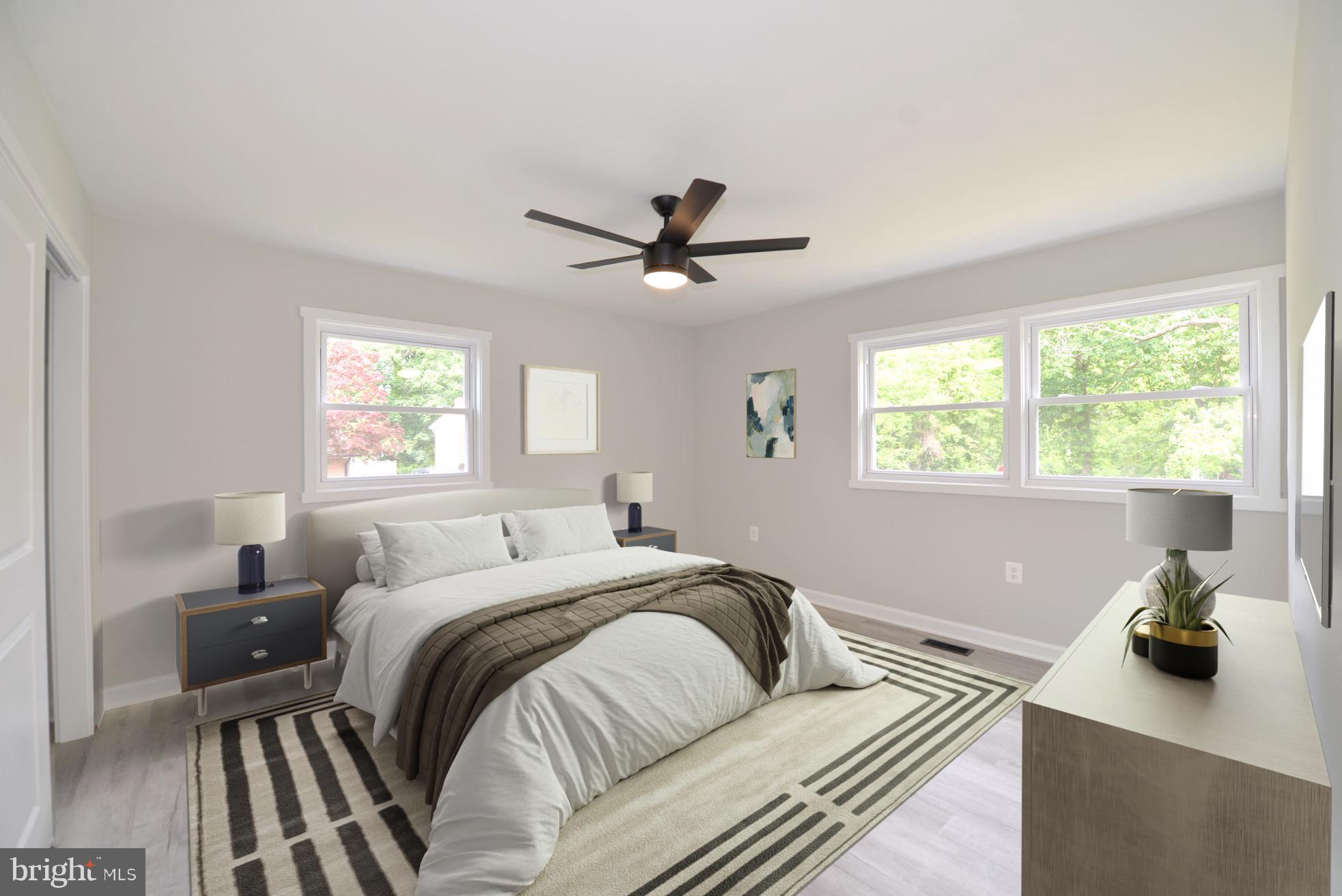 Virtually Staged Bedroom 2