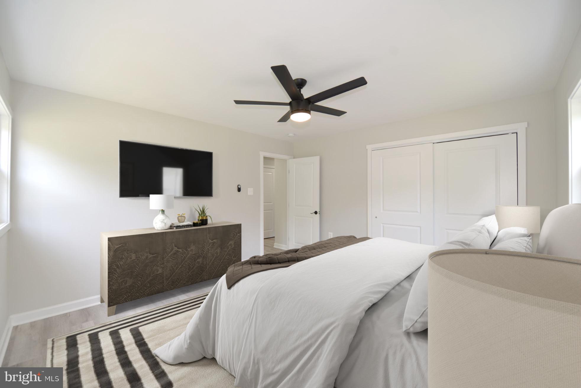 Virtually Staged Bedroom 2