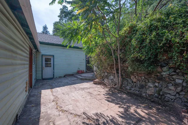 a view of storage and utility room
