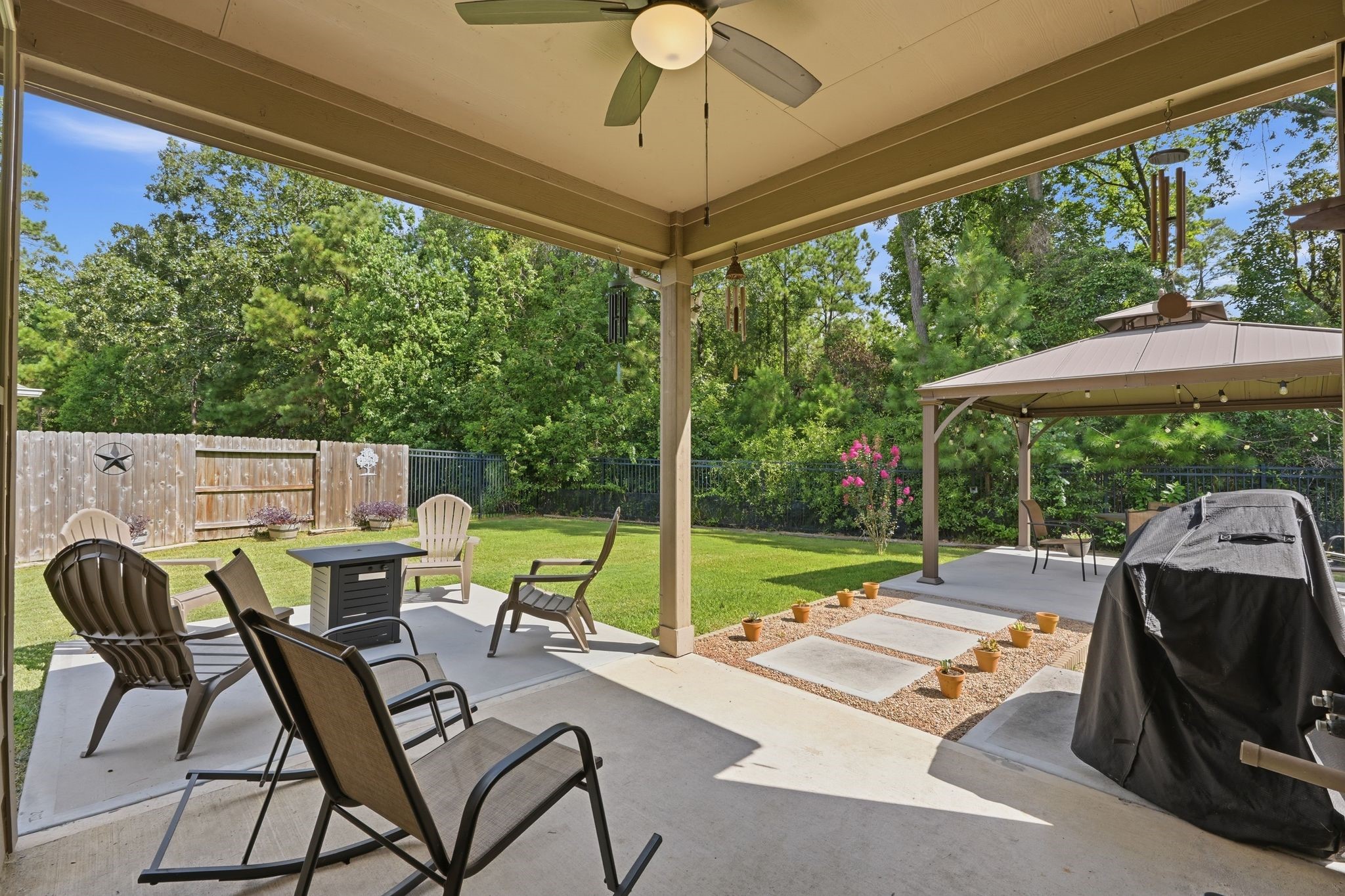 4337 Heavenly Woods Dr Spring Spring, TX 77386 - Photo 31 of 38 Imagine relaxing under the covered porch