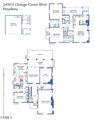 $1,899,000 | 2450 East Orange Grove Boulevard, Pasadena, CA 91104