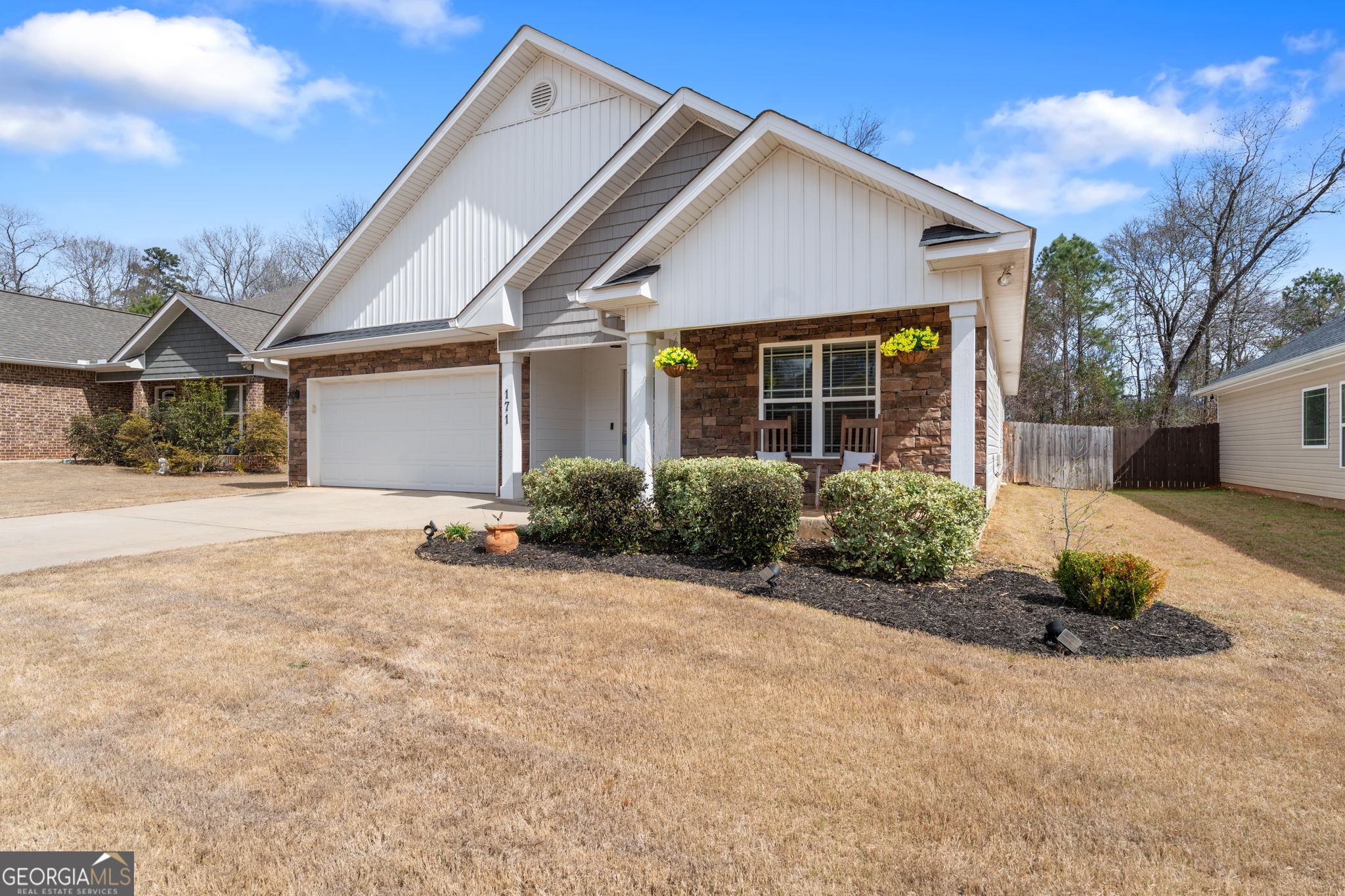 171 Hawks Rdg Trace Byron, GA 31008 - Photo 1 of 34 a view of a house with a yard