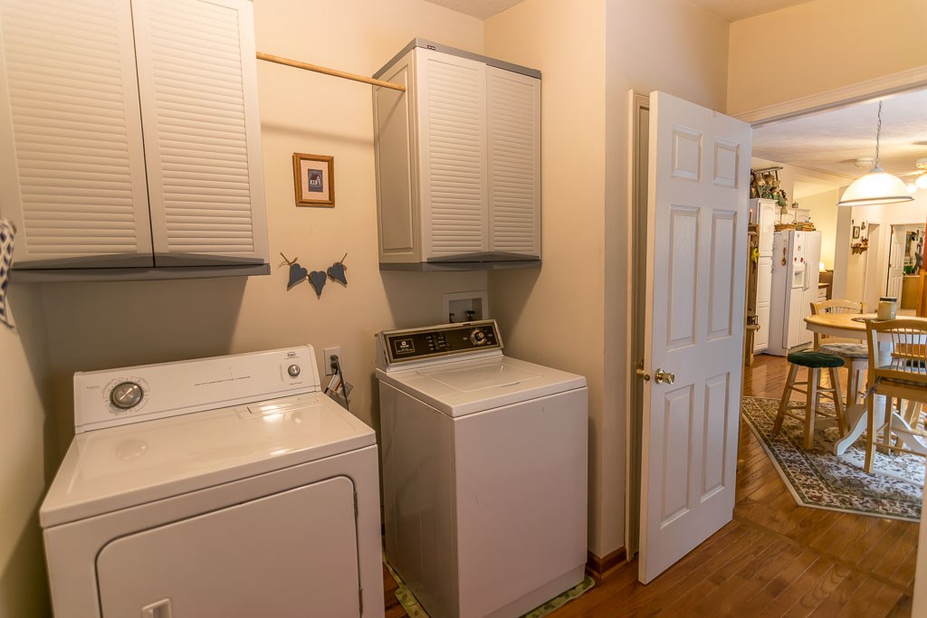 325 Steeles Fort Road Raphine, VA 24472 - Photo 36 of 50 a utility room with dryer and washer