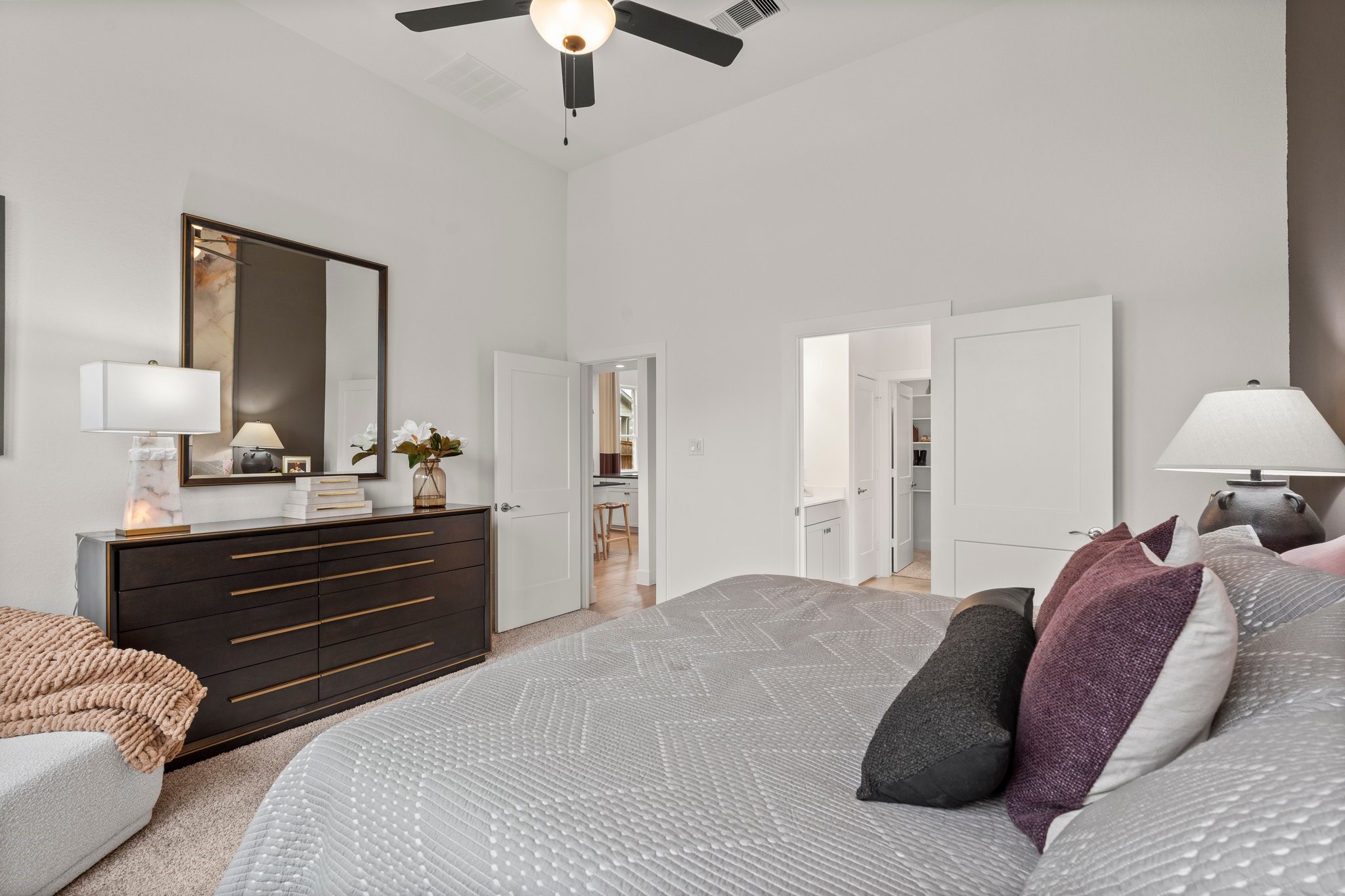 30951 Breezy Way Fulshear, TX 77423 - Photo 13 of 41 a bedroom with a bed window and wall painting