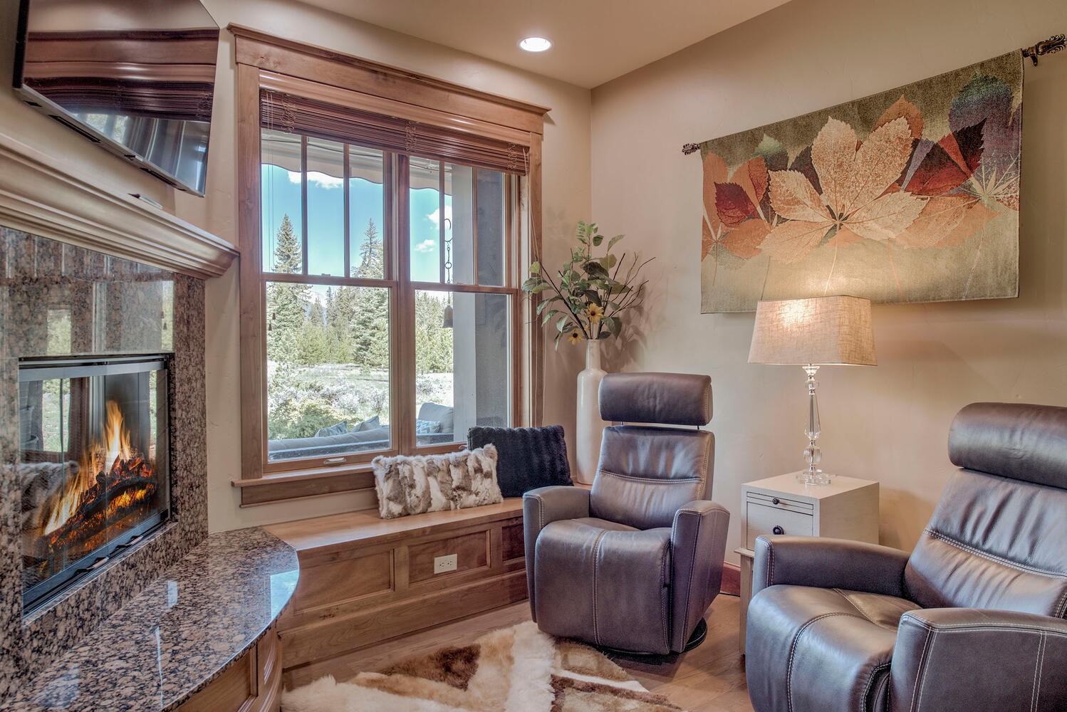 862 Penstemon Road Keystone, CO 80435 - Photo 13 of 49 "Hearth room" to enjoy a book and quiet time, looks out to nationa forest