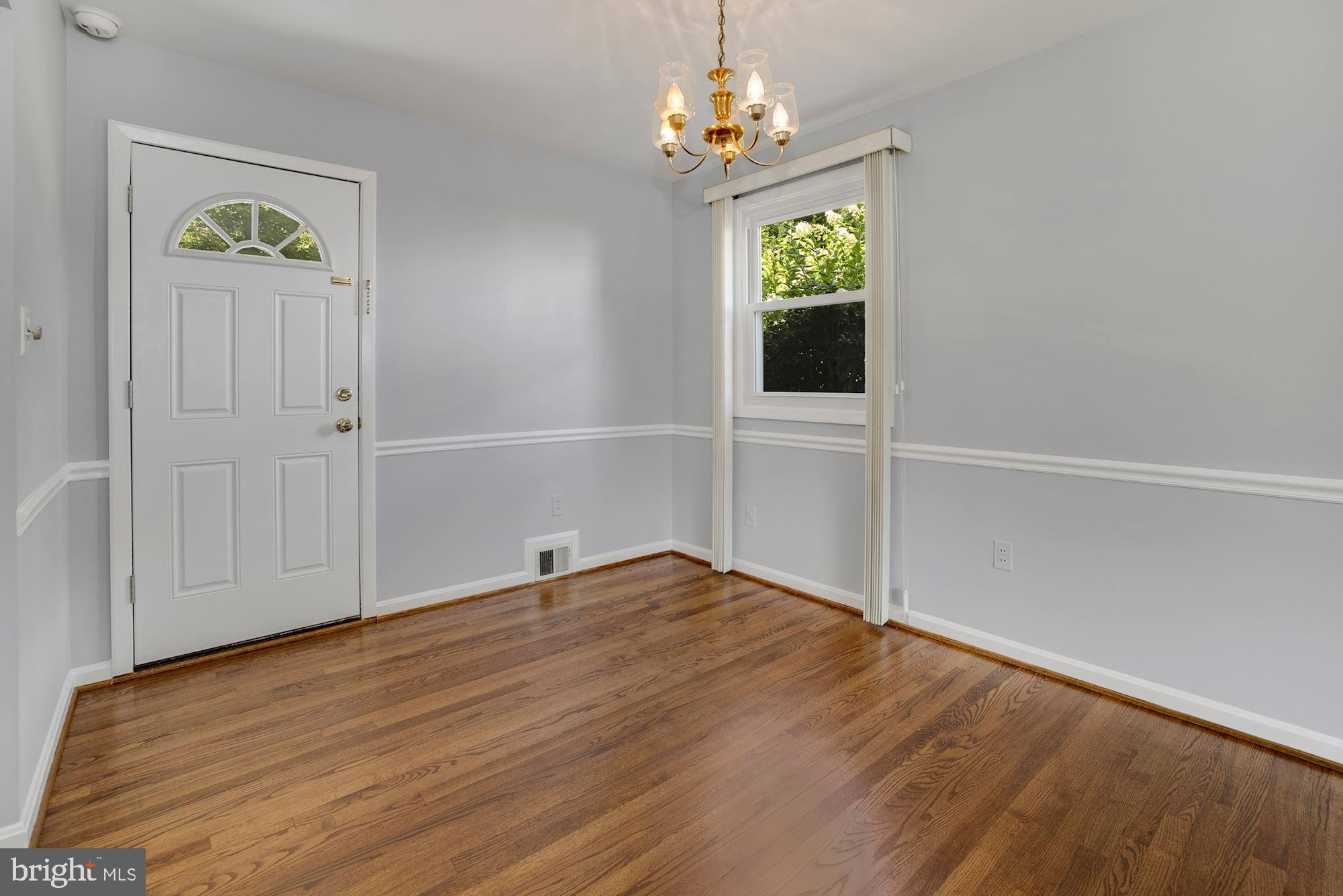 4105 Weller Road Silver Spring, MD 20906 - Photo 10 of 29 DINING ROOM W/ BACKYARD ACCESS