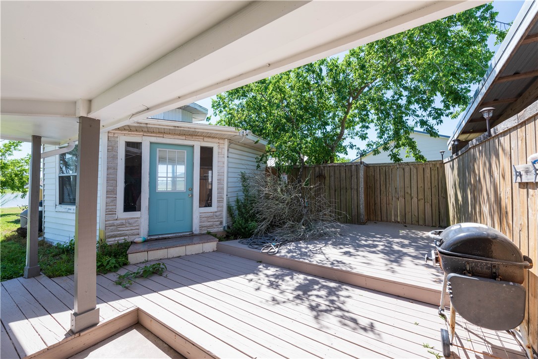 132 Zenna Drive Mathis, TX 78368 - Photo 28 of 40 a front view of a house with a yard