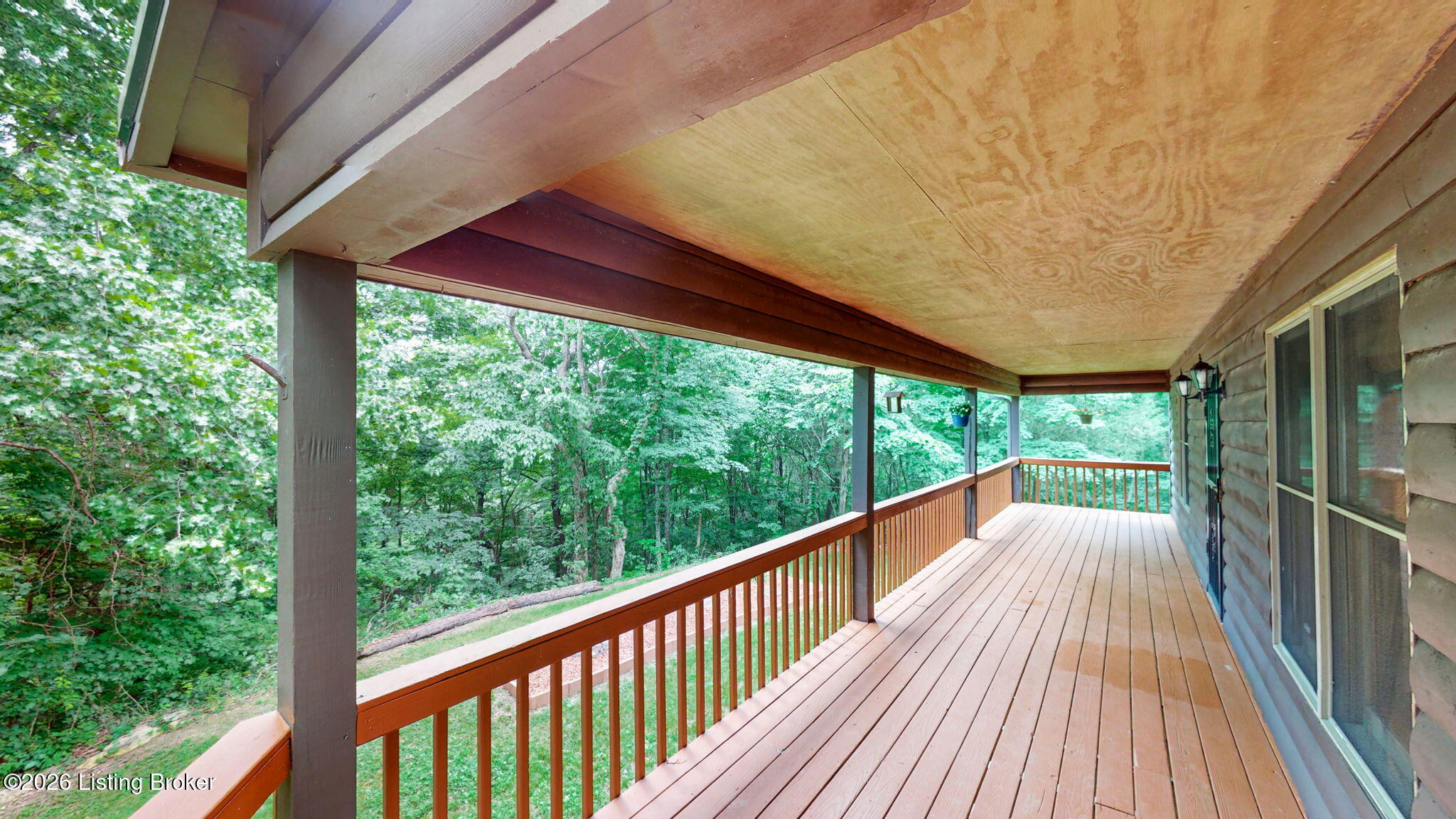 2615 Morton Ridge Road Bedford, KY 40006 - Photo 33 of 42 Enjoy the views and privacy from the covered back porch