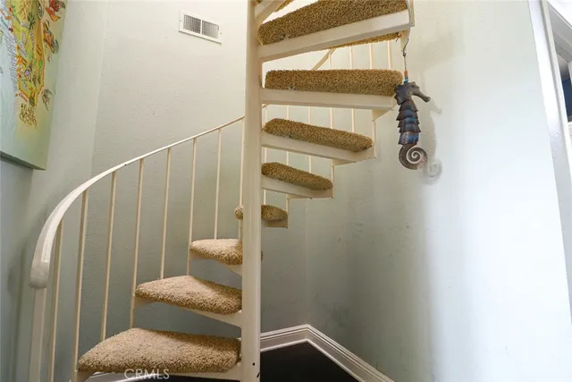 an outdoor view of a garden with patio