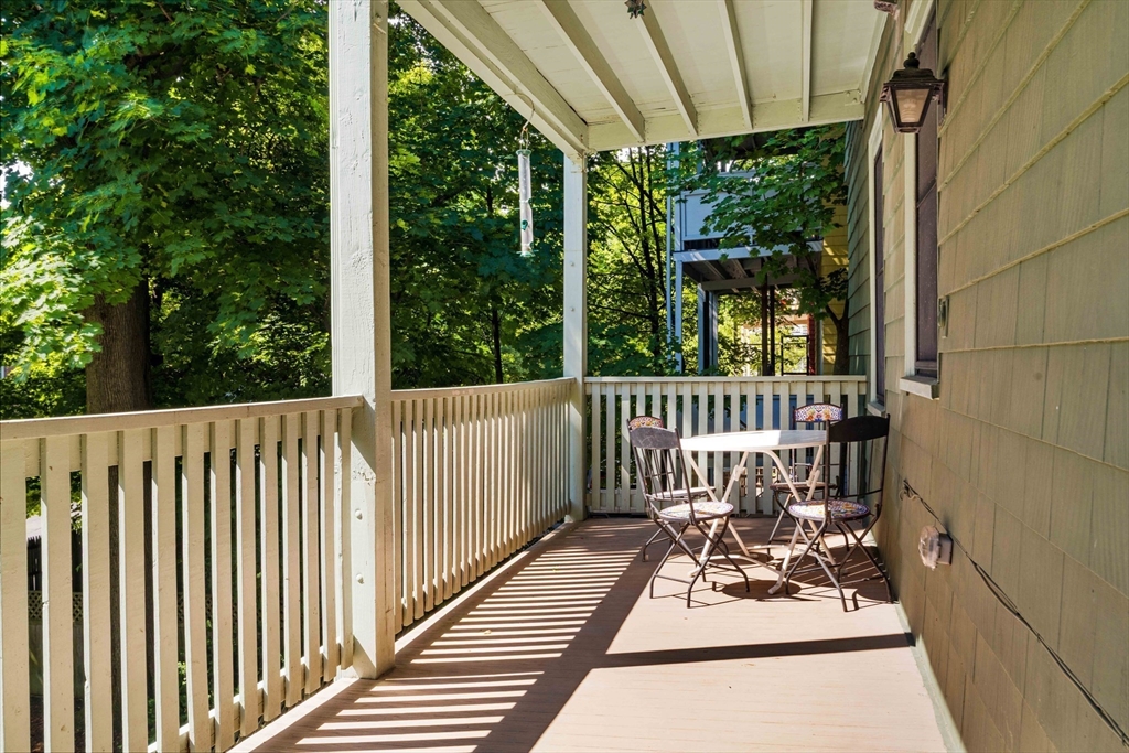 59 Pemberton Street, Unit 1 Cambridge, MA 02140 - Photo 29 of 30 a view of a two chair in the balcony
