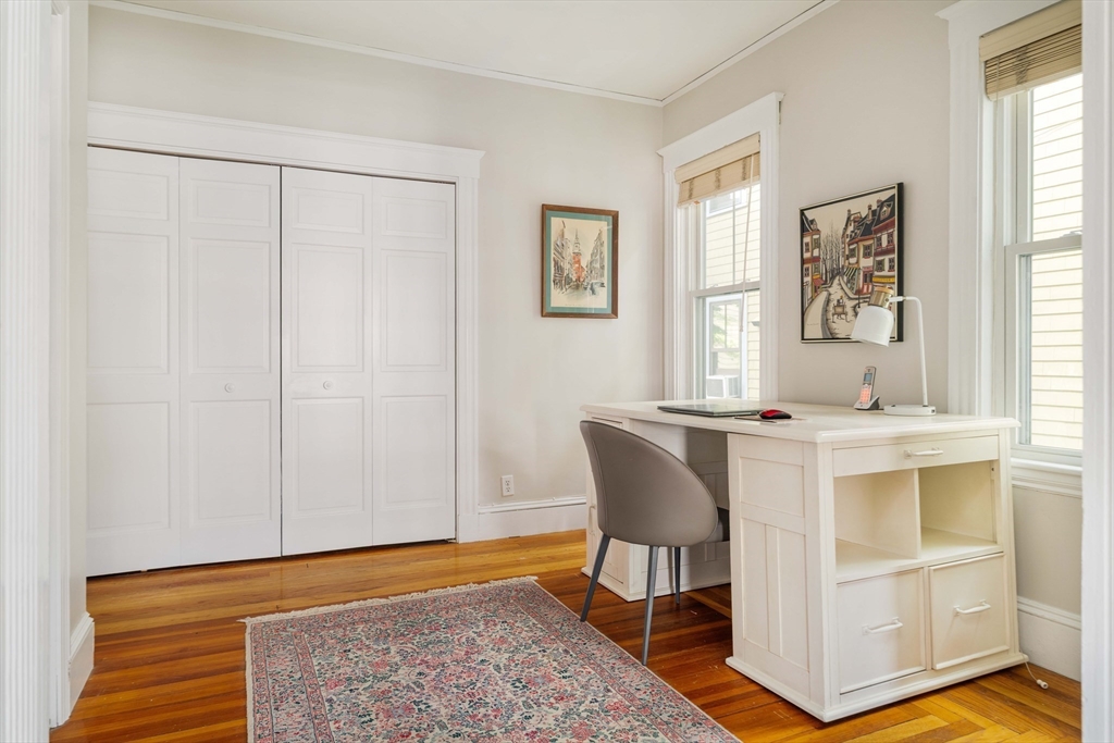 59 Pemberton Street, Unit 1 Cambridge, MA 02140 - Photo 10 of 30 a view of a dining room with furniture and window