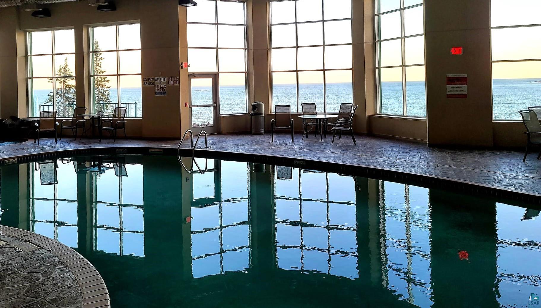 Two Burlington Road, Unit 5404 Two Harbors, MN 55616 - Photo 20 of 27 View of pool featuring a water view