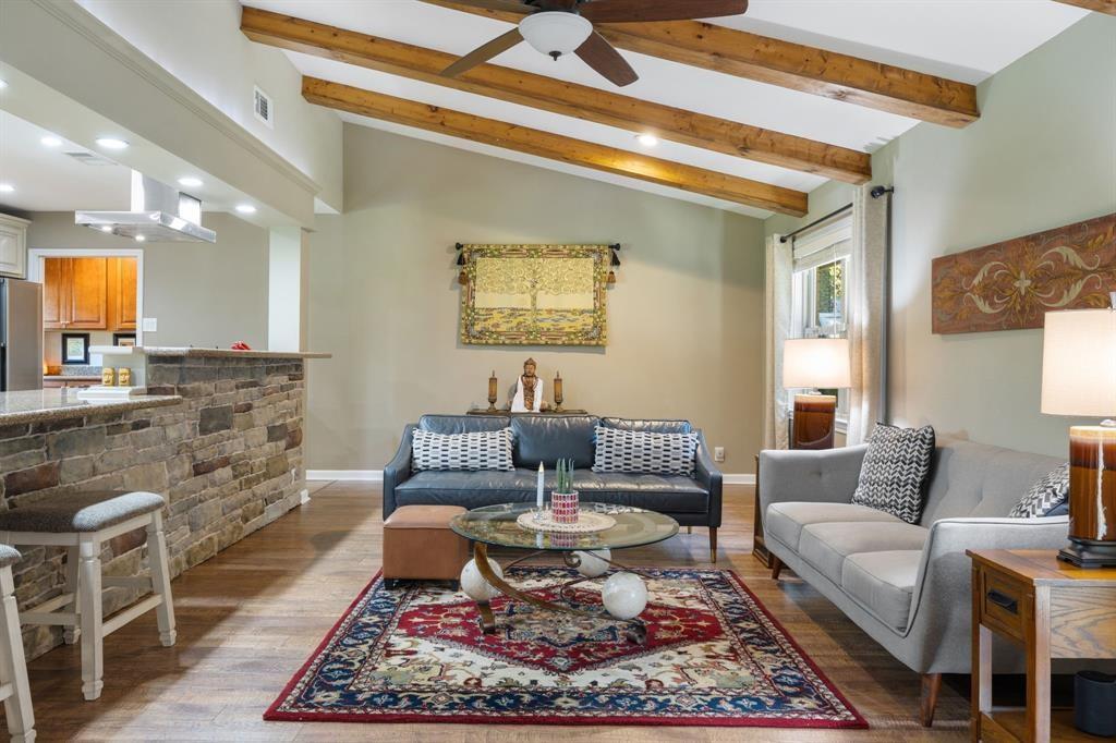 635 Old Justin Road Argyle, TX 76226 - Photo 9 of 36 a living room with furniture and a rug