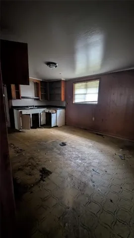 a view of kitchen and microwave