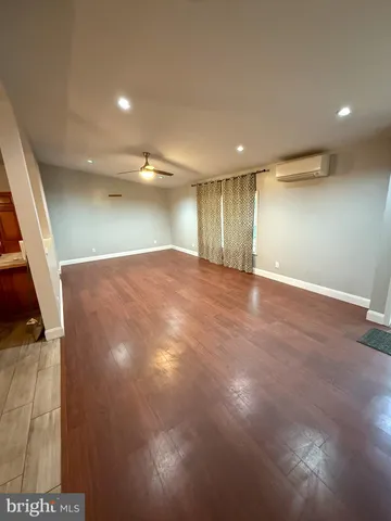 a view of empty room