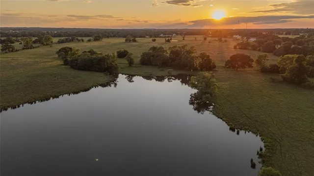 a view of lake and mountain