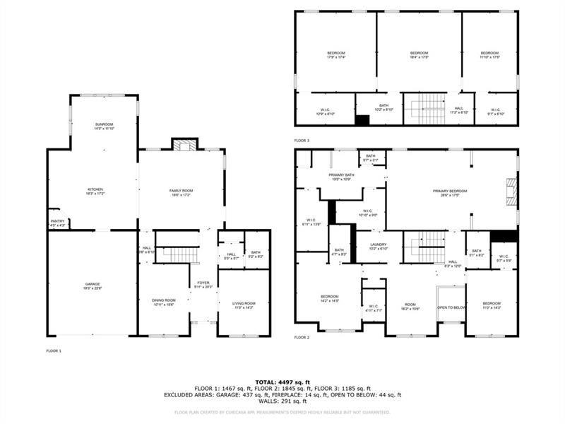 108 Madison Street Canton, GA 30115 - Photo 43 of 43 a black and white photo of a living room