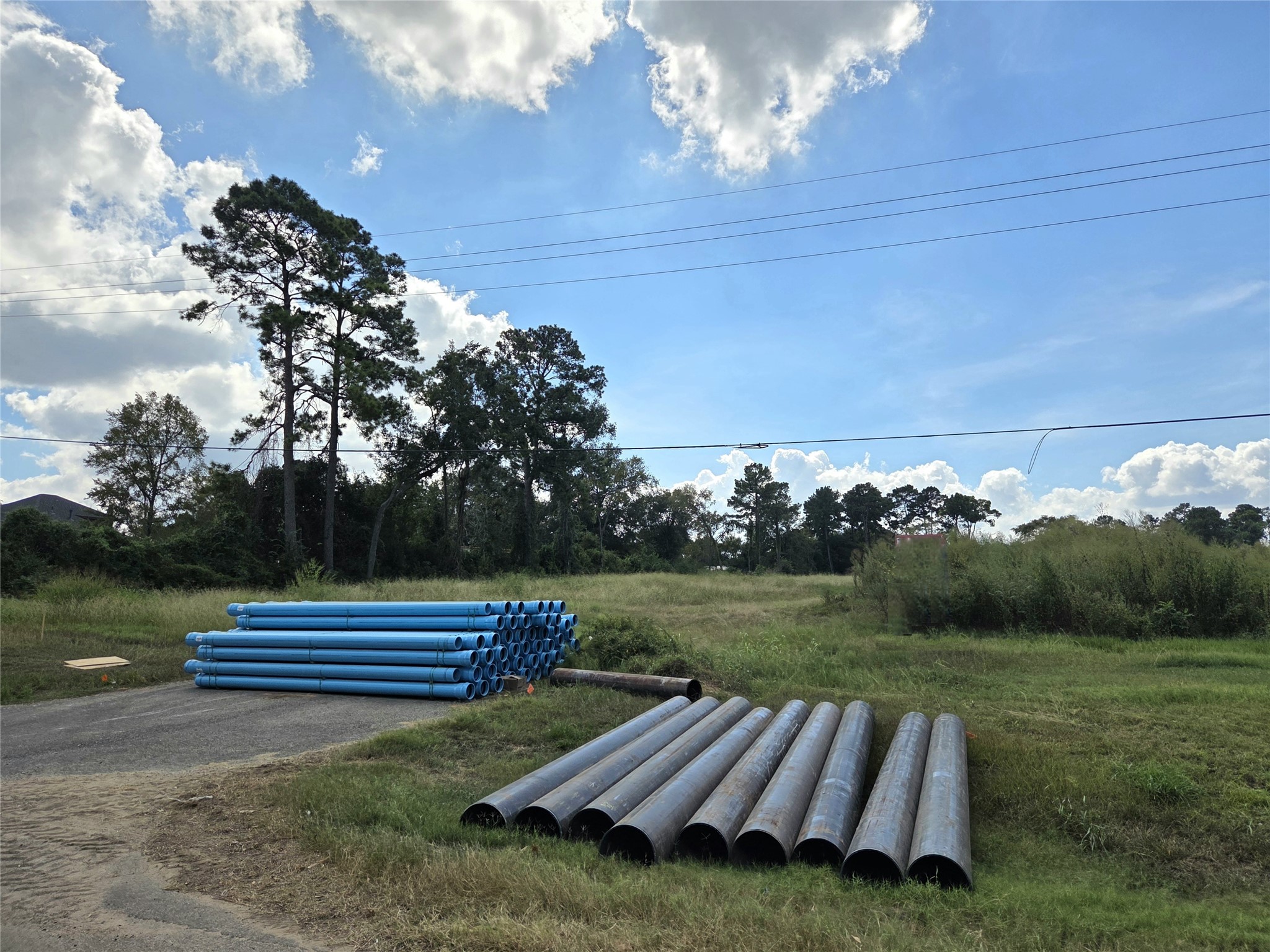 a view of yard with outdoor seating and green space
