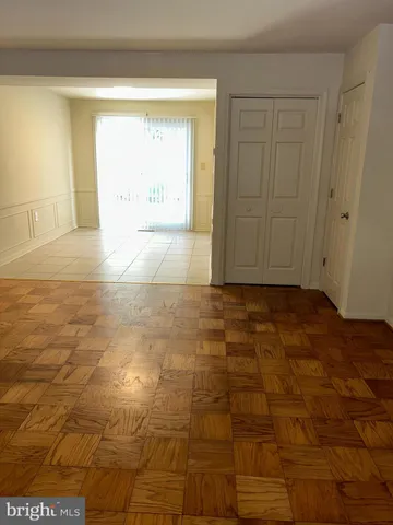 a view of empty room