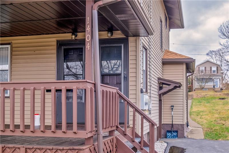1404 Darlington Road Beaver Falls, PA 15010 - Photo 2 of 20 Large covered porch for tenants to share. Private entrances for each tenant.