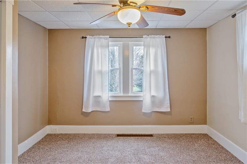 1404 Darlington Road Beaver Falls, PA 15010 - Photo 5 of 20 Freshly painted bedroom with new carpet and plenty of closet space!