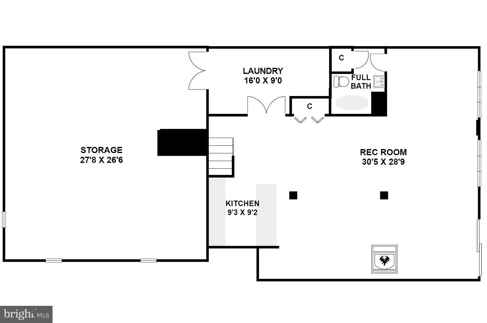 9320 Brink Road Gaithersburg, MD 20882 - Photo 57 of 57 Floor Plan