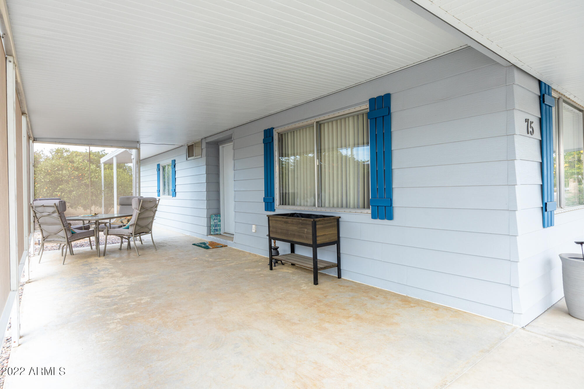 3160 East Main Street, Unit 75 Mesa, AZ 85213 - Photo 4 of 31 Front Patio