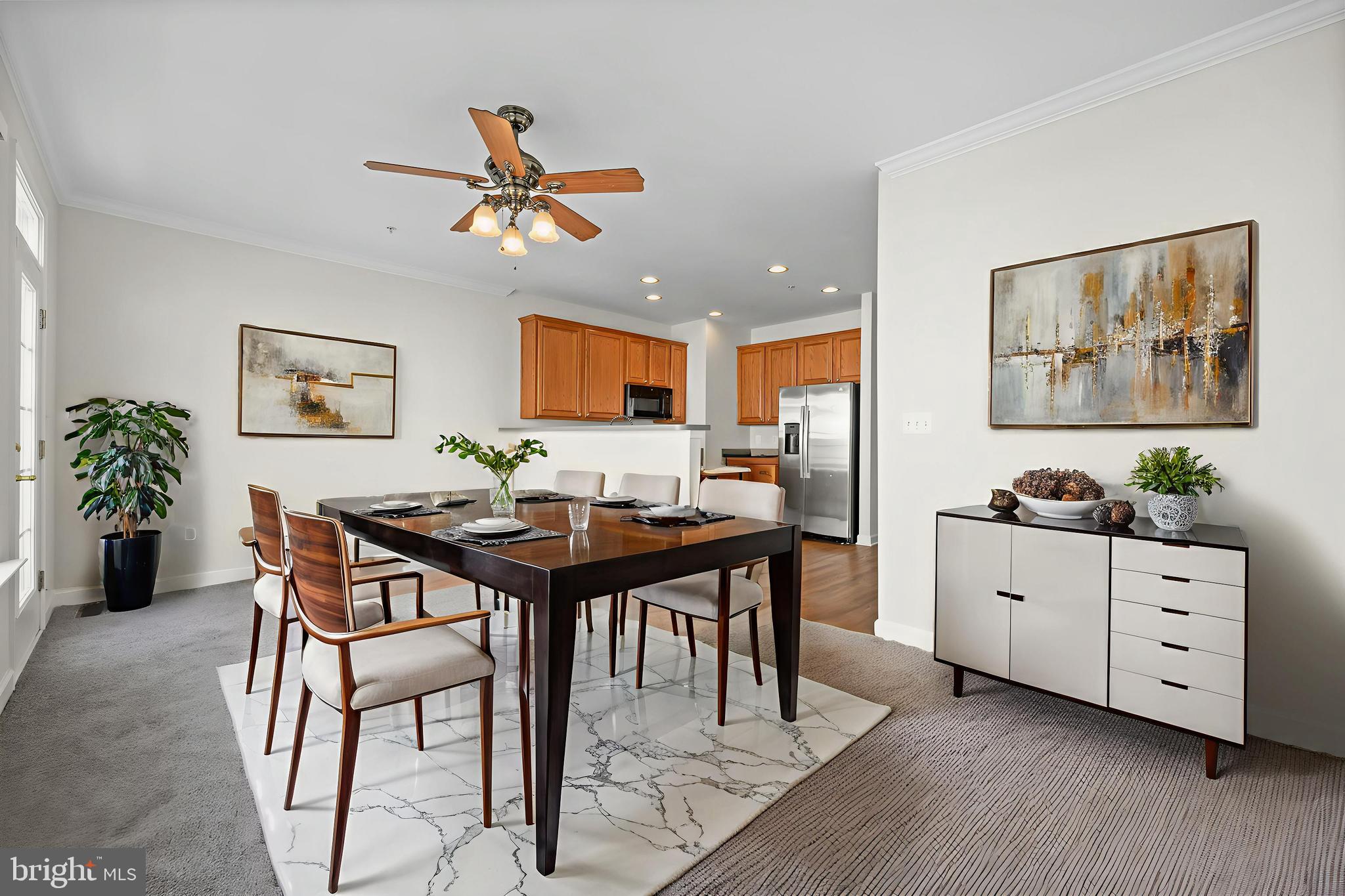 5564 Lanier Avenue Suitland, MD 20746 - Photo 4 of 37 a view of a dining room with furniture and a livingroom