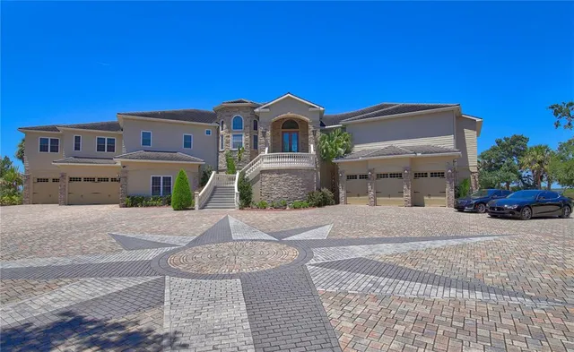 a view of lake and city