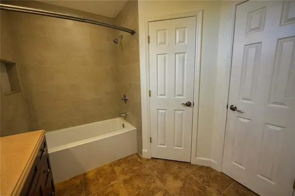 a view of a room with empty racks