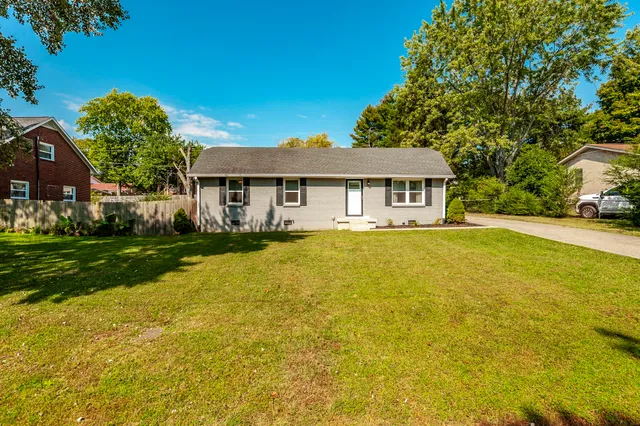 a front view of a house with swimming pool