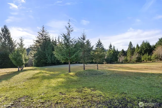 a view of outdoor space with garden view