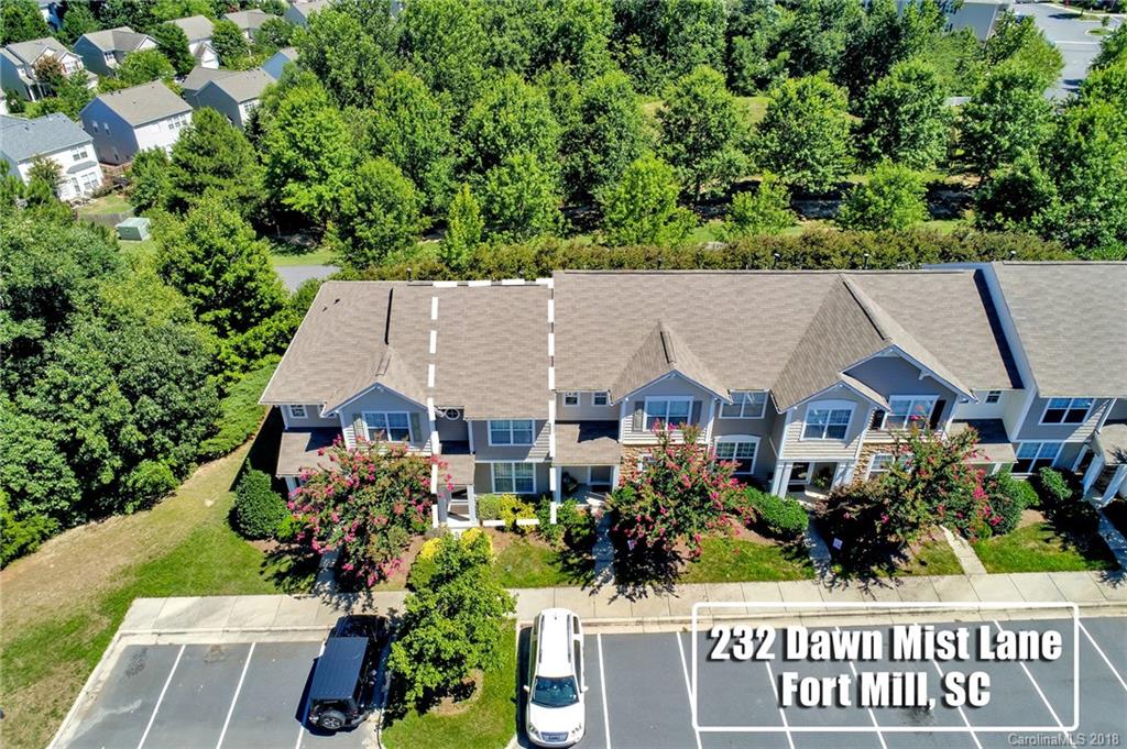 232 Dawn Mist Lane, Unit 40 Fort Mill, SC 29708 - Photo 23 of 28 an aerial view of a house with a garden