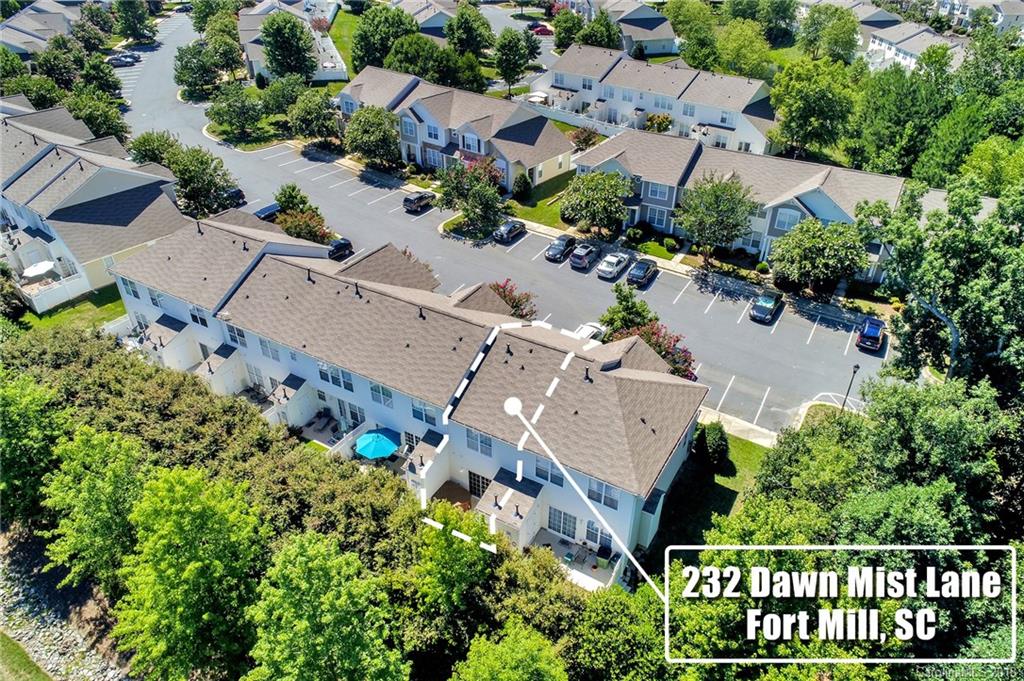 232 Dawn Mist Lane, Unit 40 Fort Mill, SC 29708 - Photo 26 of 28 an aerial view of multiple house