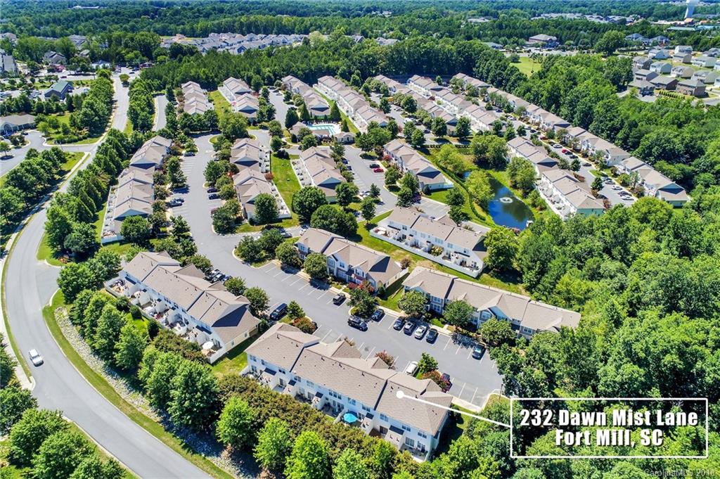 232 Dawn Mist Lane, Unit 40 Fort Mill, SC 29708 - Photo 28 of 28 an aerial view of multiple house