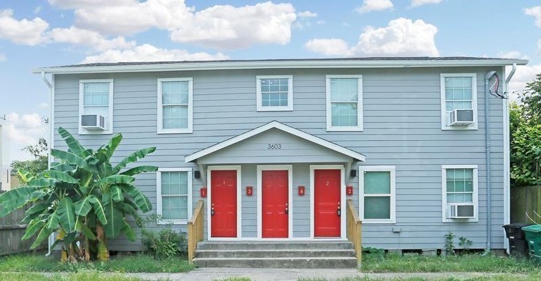 3603 Bastrop Street, Unit 1 Houston, TX 77004 - Photo 1 of 10 a front view of a house with garden