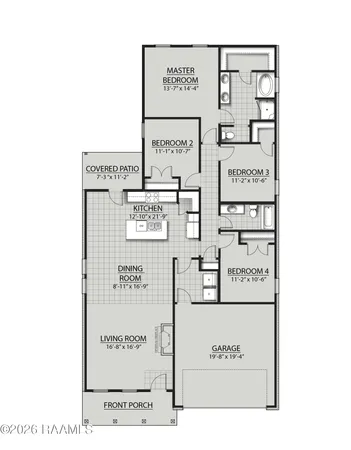 $255,878 | 105 Harper Lane, Maurice, LA 70555