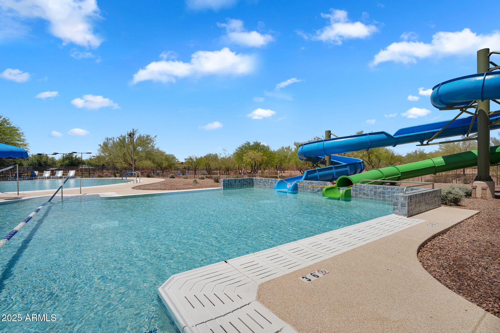 6579 West Georgetown Way Florence, AZ 85132 - Photo 39 of 60 a view of a garden and basketball court