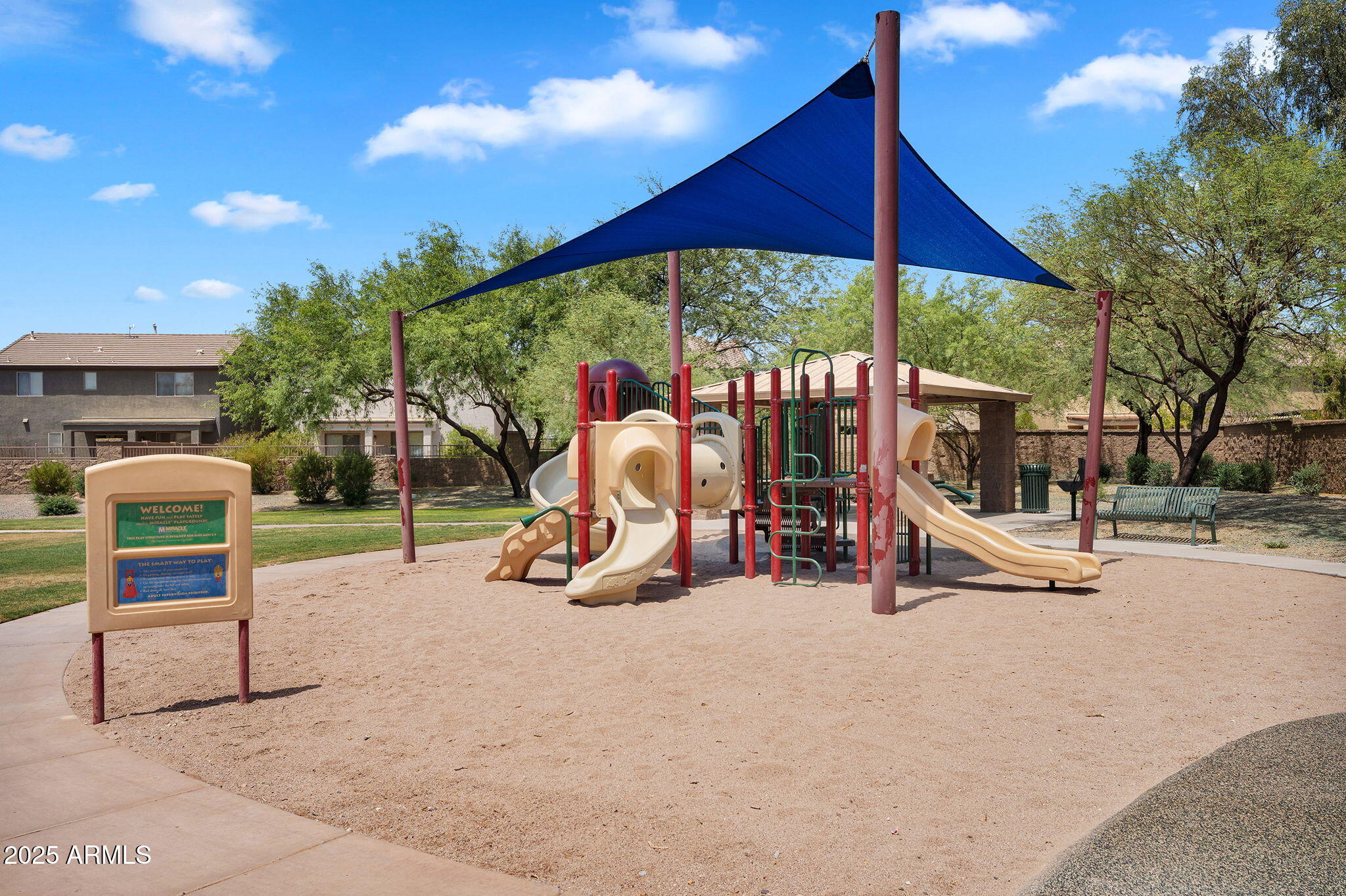6579 West Georgetown Way Florence, AZ 85132 - Photo 41 of 60 a view of a park with slide