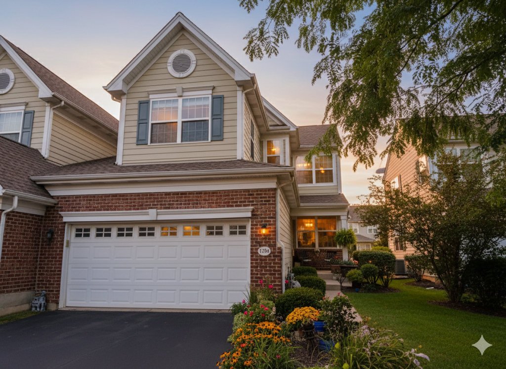 1210 Falcon Ridge Drive Elgin, IL 60124 - Photo 1 of 35 a view of a house with a small yard and a large tree