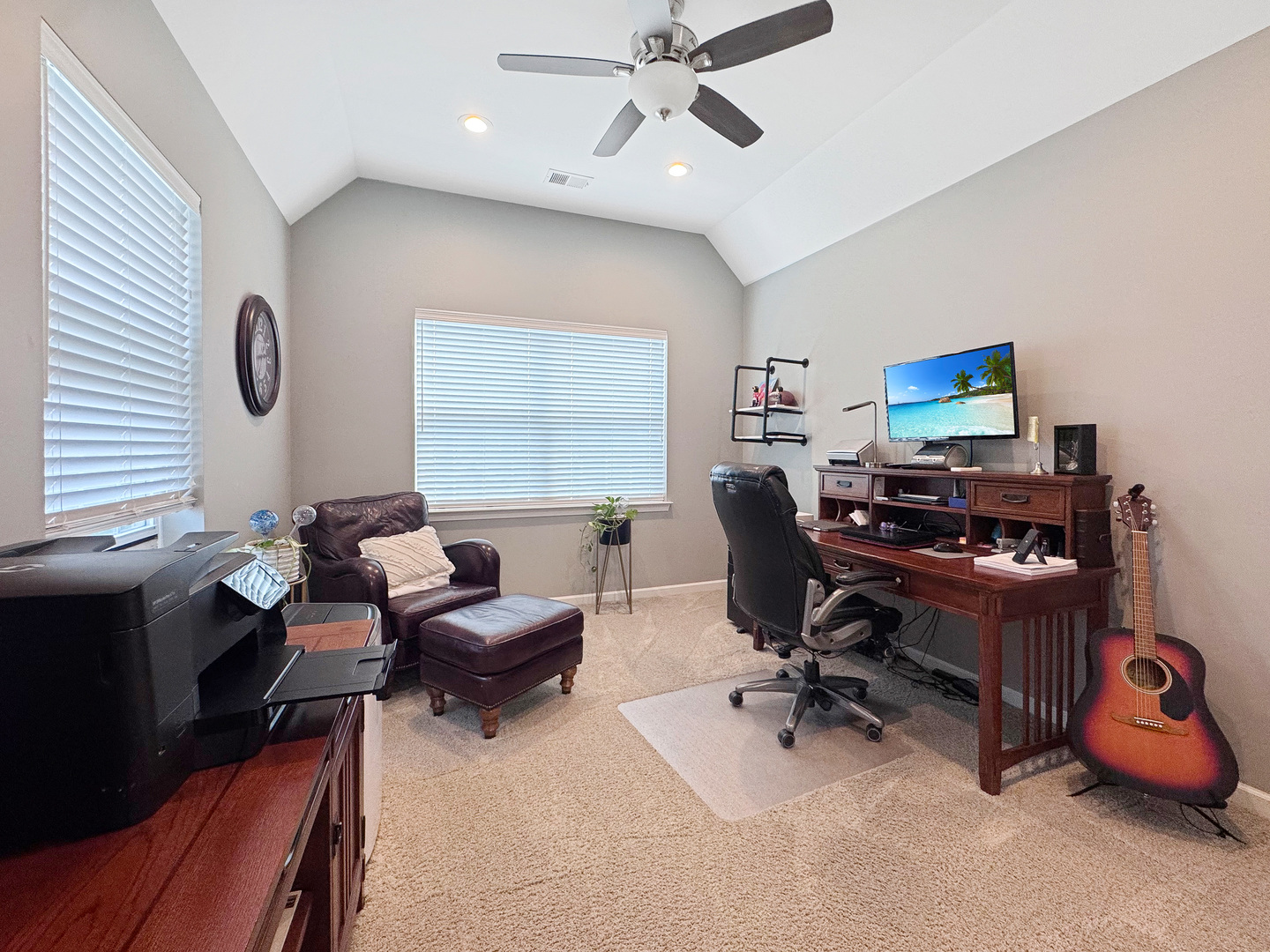 1210 Falcon Ridge Drive Elgin, IL 60124 - Photo 28 of 35 a view of a livingroom with workspace and a window