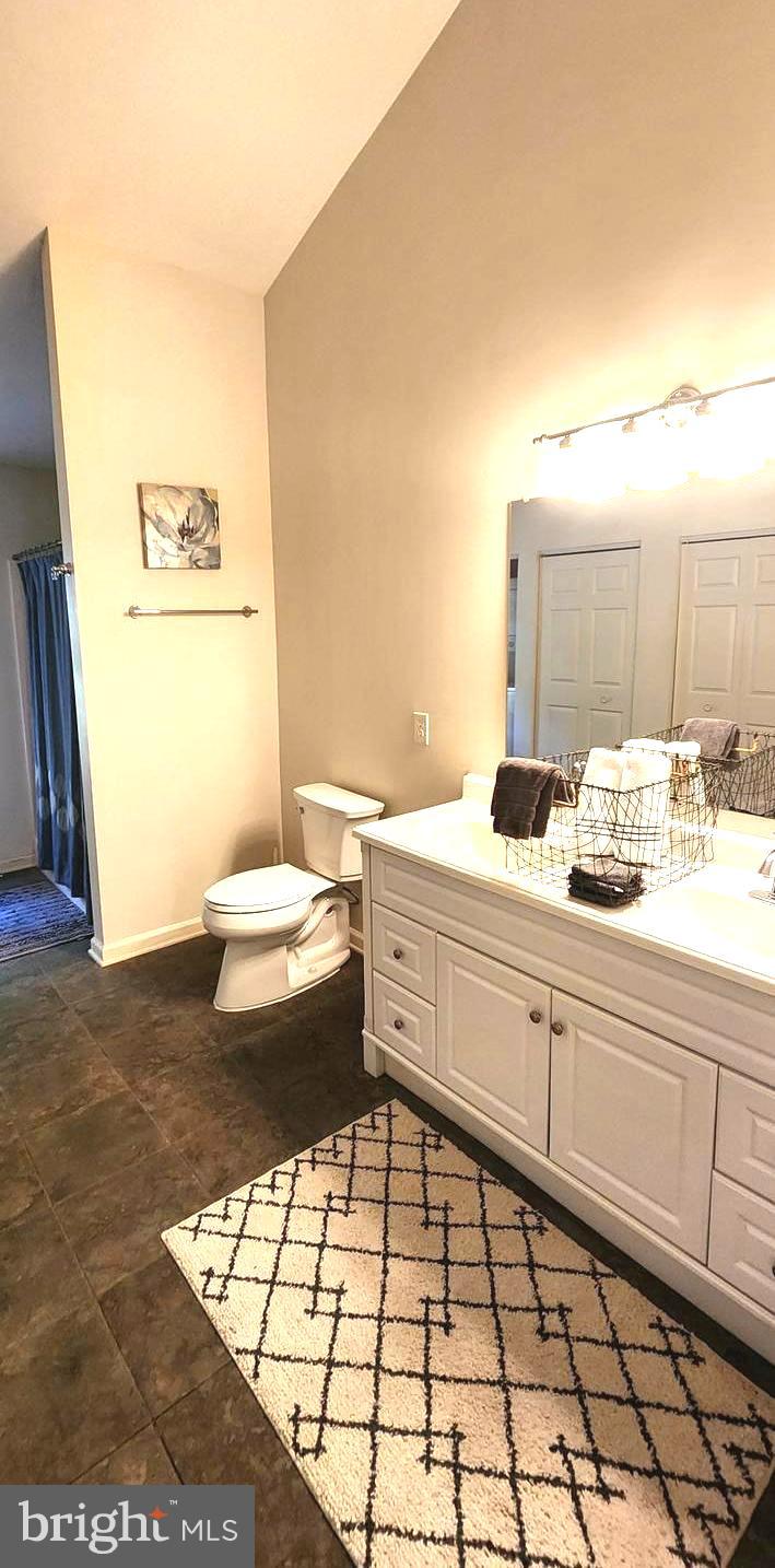 1112 Lee Road Basye, VA 22810 - Photo 33 of 102 a bathroom with a sink mirror vanity and toilet