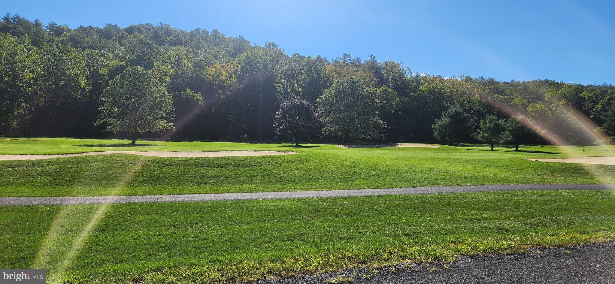 1112 Lee Road Basye, VA 22810 - Photo 79 of 102 a view of a golf course with a yard