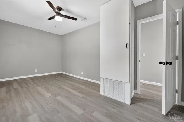 wooden floor in an empty room